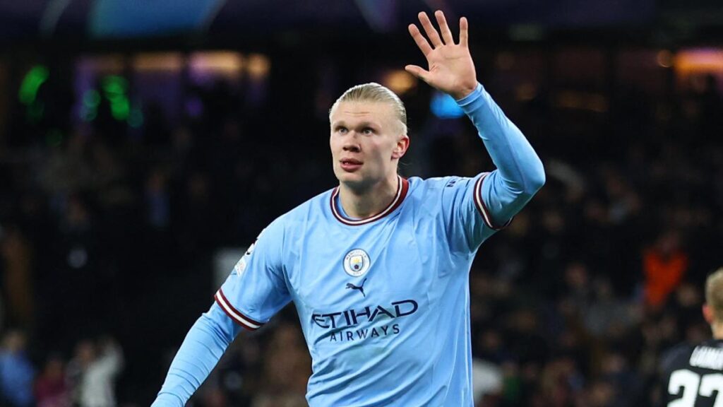 Haaland cinco goles