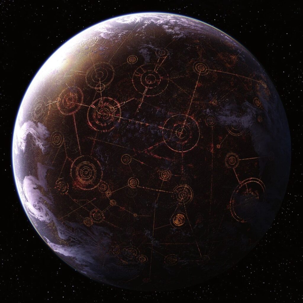 Coruscant capital galaxia