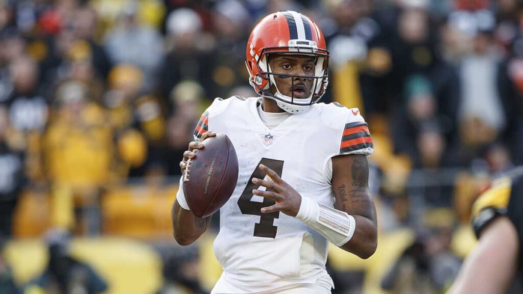 Deshaun Watson firmó con los Browns por cinco años y 230 millones de dólares. AP