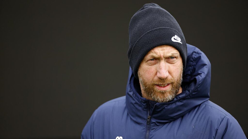 Graham Potter sabe que la Champions es su única posibilidad de conquistar un títlo en esta campaña. Reuters