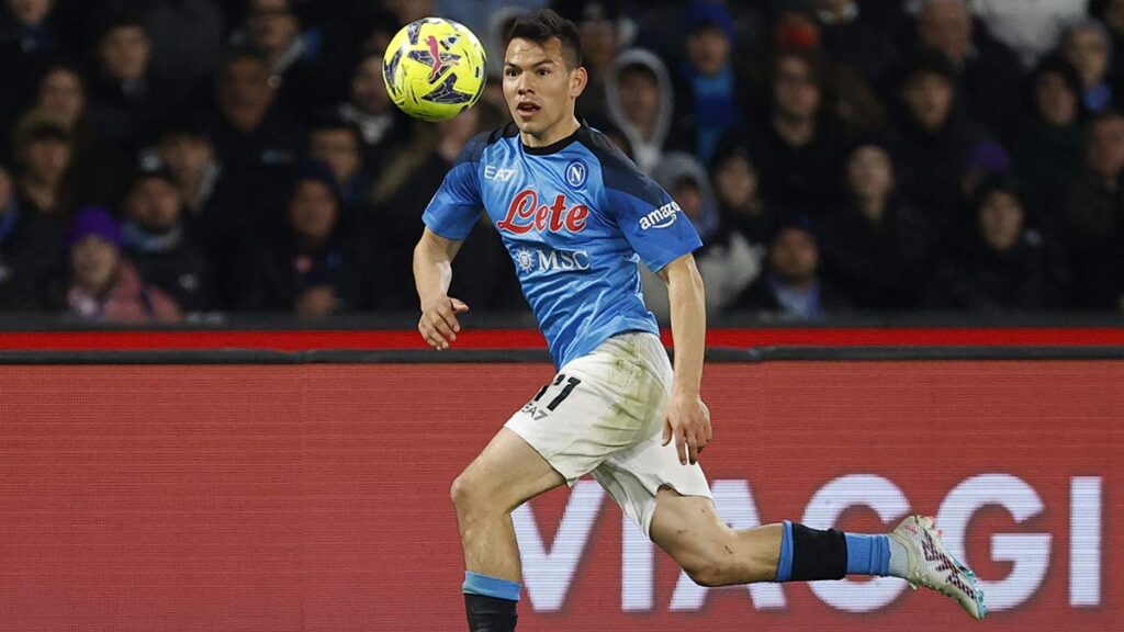 Hirving Lozano está teniendo una de las mejores campañas desde su llegada al Napoli. Reuters
