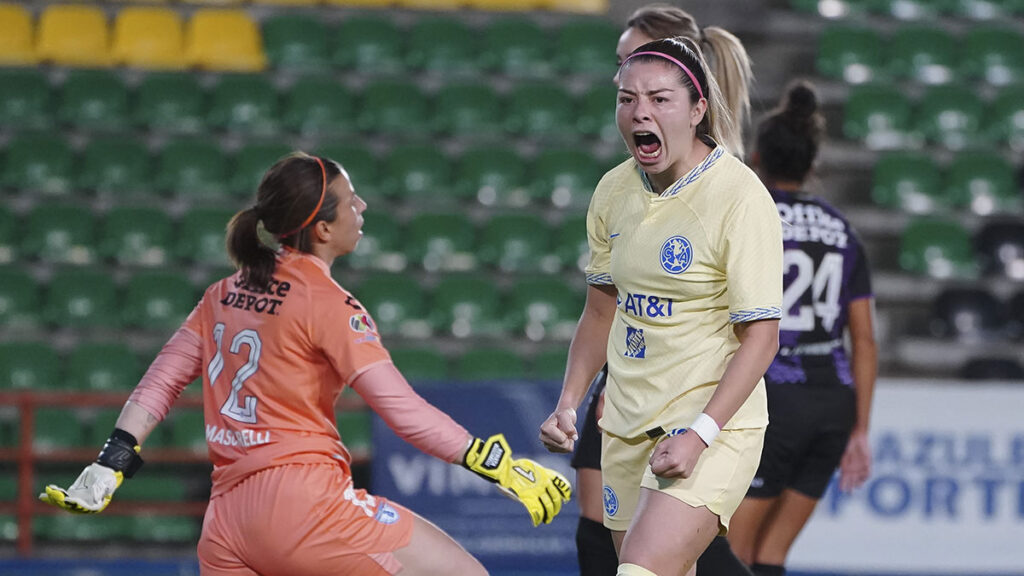 Duelo de ida y vuelta le da los tres puntos a las azulcremas en la Liga MX Femenil