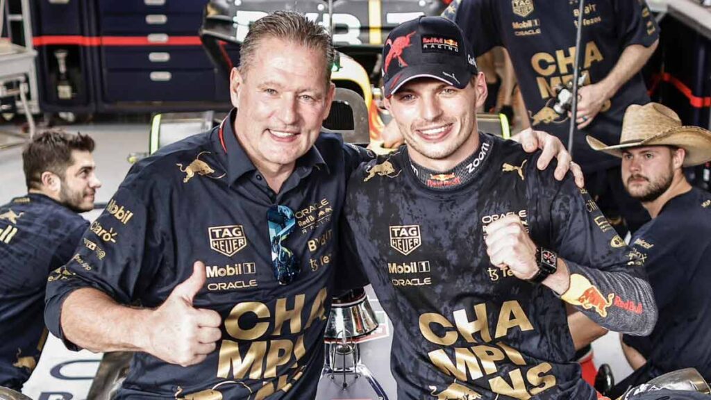 El padre de Verstappen se hizo viral el fin de semana | @Max33Verstappen