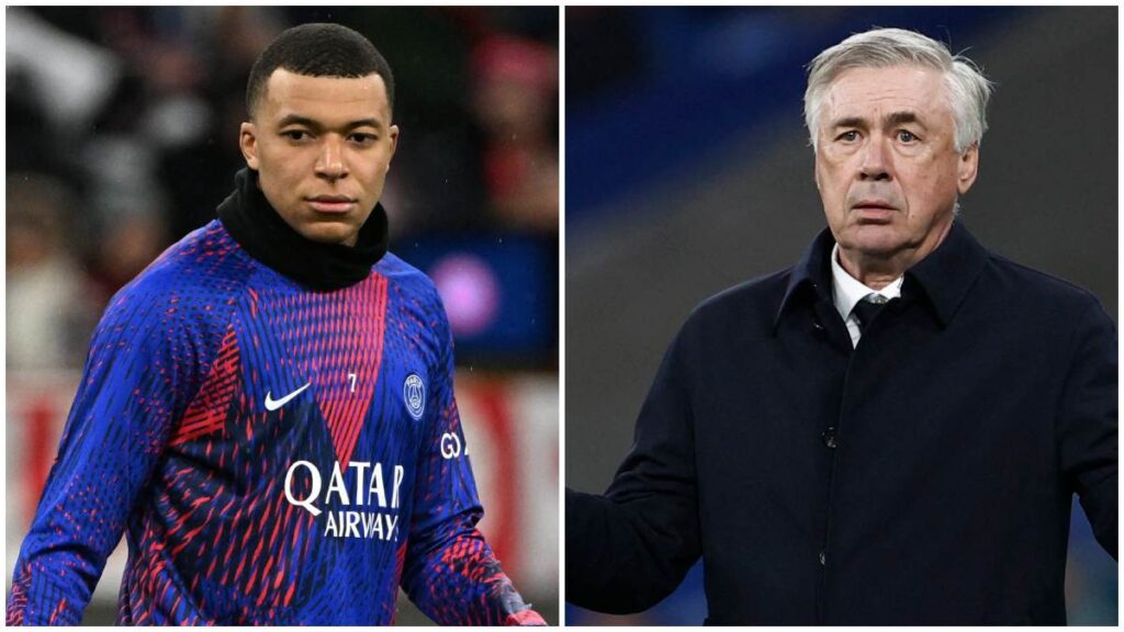 Ancelotti no quiere hablar del tema Mbappé.
