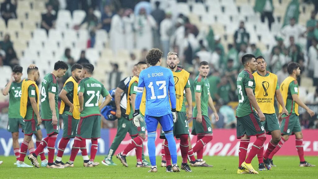 La selección mexicana, tras quedar eliminada de Qatar 2022. Imago 7