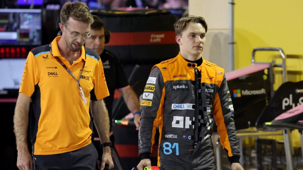 Piastri abandona la carrera del GP de Bahréin por un problema eléctrico