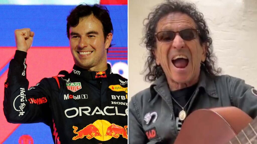Checo Pérez y Álex Lora