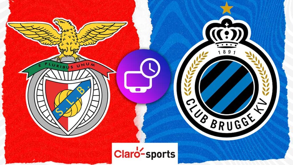 Duelo de vuelta de la Champions League entre Benfica y Brujas