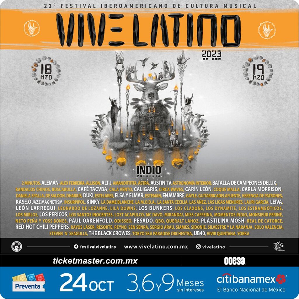 Cartel Vive Latino 2023