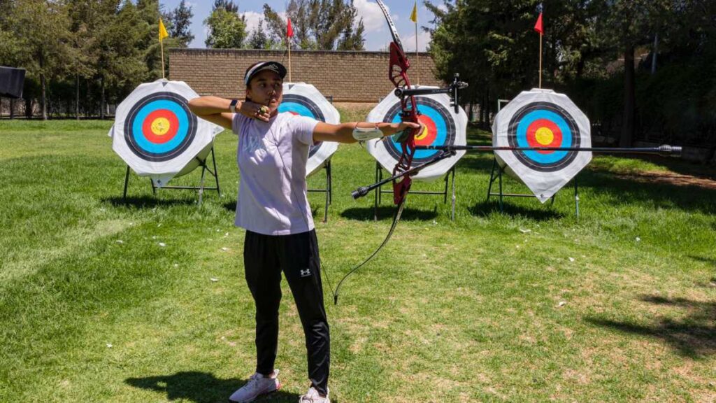 Ángela Ruiz, tiro con arco