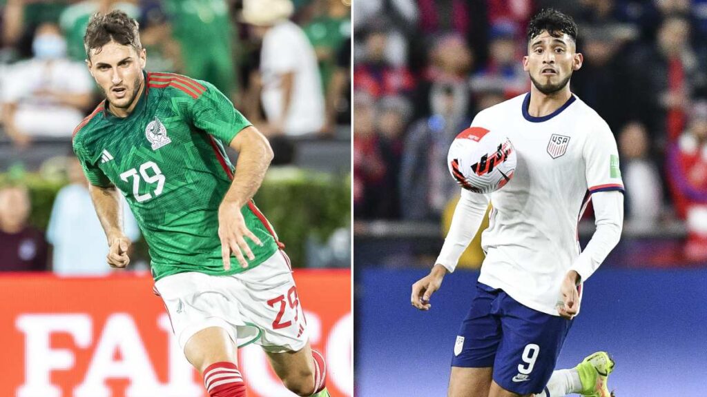 Santiago Giménez y Ricardo Pepi
