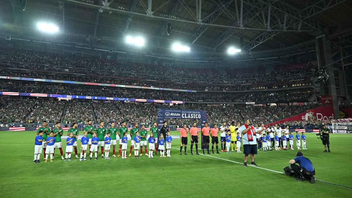 México vs Estados Unidos, selección mexicana