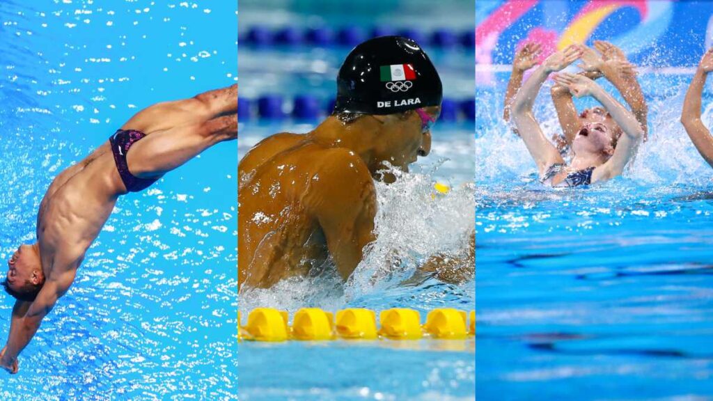 Natación, deportes acuáticos