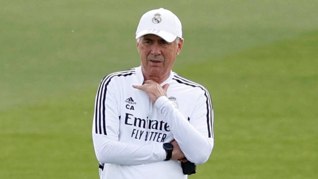 Carlo Ancelotti, entrenador del Real Madrid