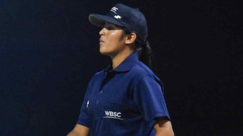 Julissa Iriarte, nueva umpire de la Liga Mexicana de Béisbol