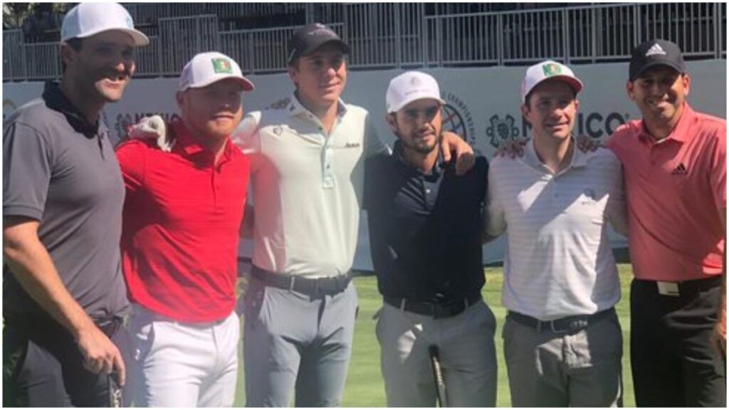 Canelo Álvarez y su gusto por el golf | Twitter: @Canelo