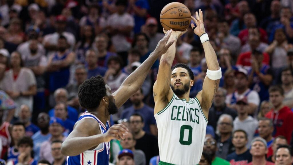 Tatum Lidera A Los Celtics En Una Victoria Crucial Sobre Los Ers En El Sexto Partido