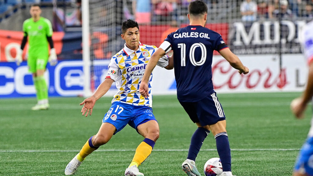 El San Luis recibe una paliza en su debut en la Leagues Cup