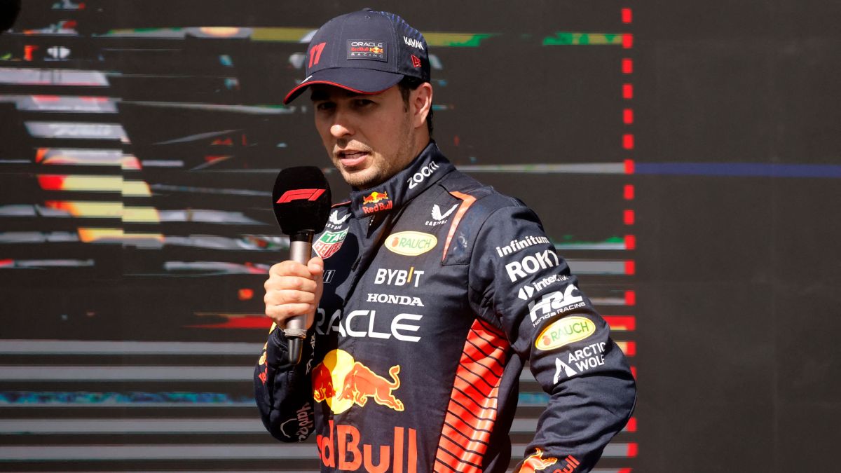 Checo Pérez: "Tengo muchas ganas de no dejar el podio hasta el final del año"