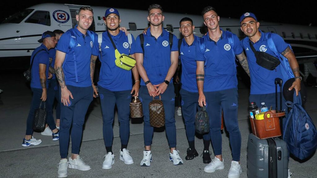 El Cruz Azul ya está listo en Estados Unidos para enfrentar al Inter Miami y Leo Messi