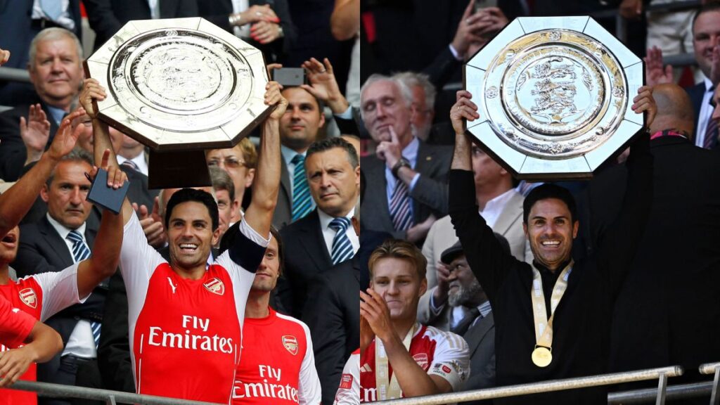 Mikel Arteta emula su etapa como jugador y vuelve a ganarle una Community Shield al Manchester City