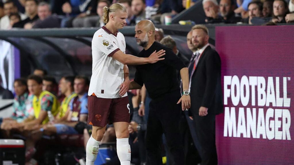 Pep Guardiola aclara la situación con Erling Haaland ¡El delantero también respondió! | Reuters
