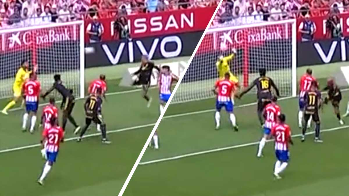 Julián Araujo tuvo el gol del empate para Las Palmas.