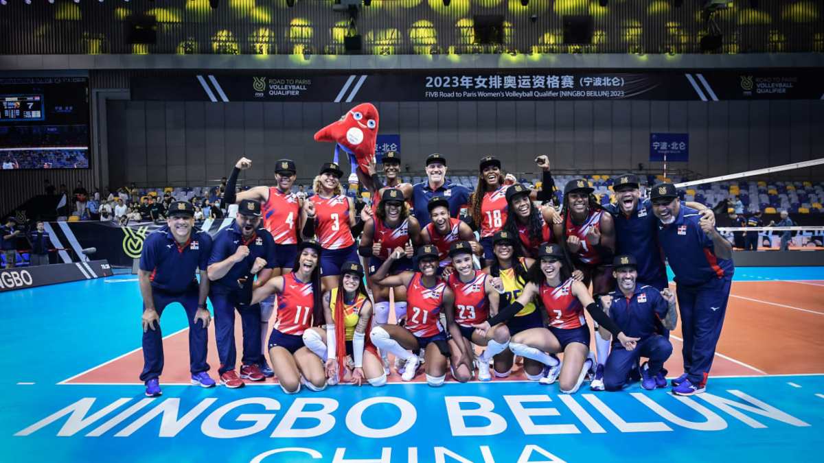 Seis selecciones calificaron a Paris 2024 en voleibol femenil