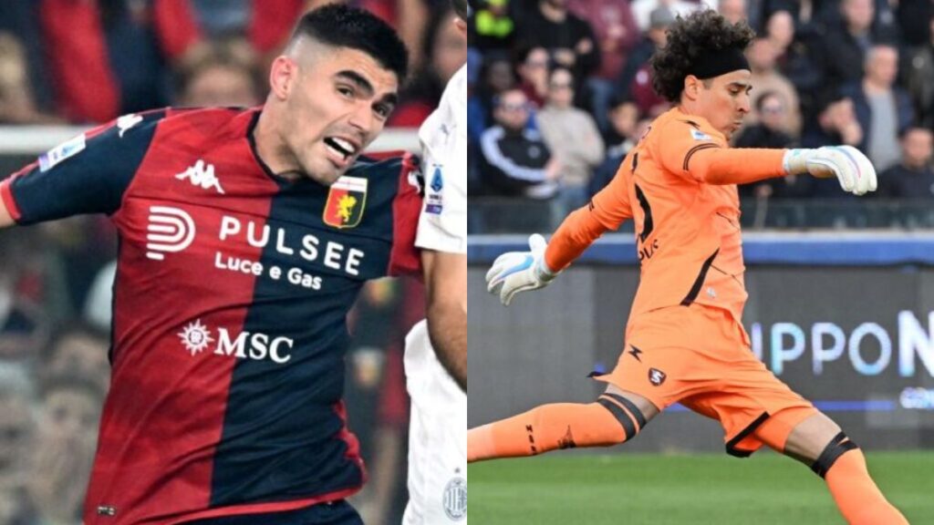 Johan Vásquez y su Genoa le ganan la partida Memo Ochoa en su regreso a la titularidad