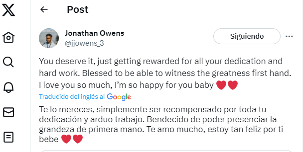 Jonathan Owens es jugador de los empacadores de Green Bay