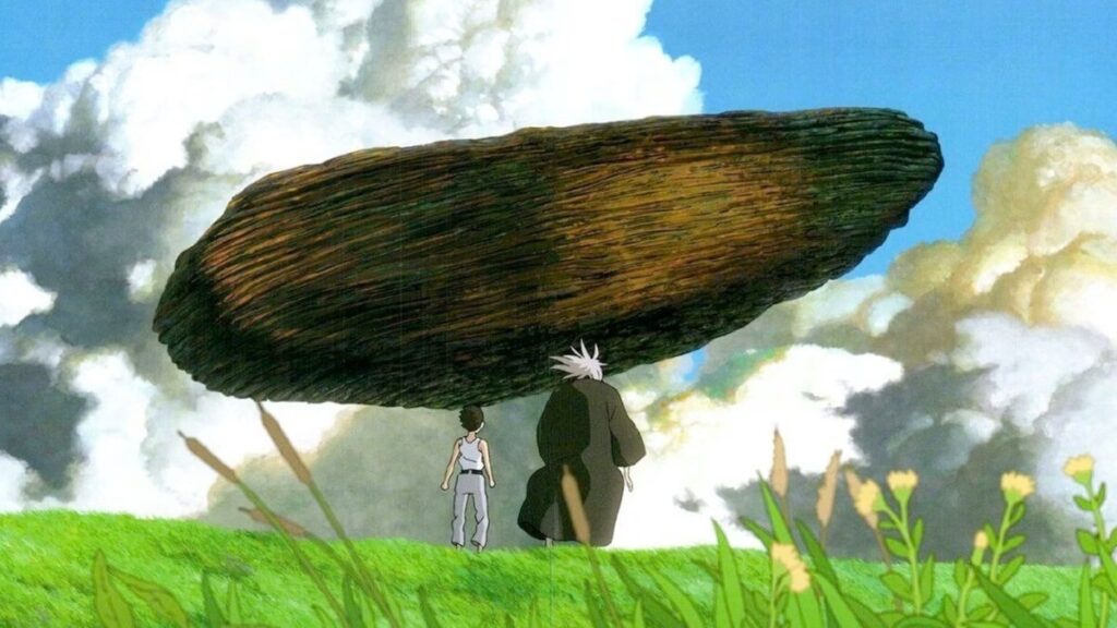 niño grulla miyazaki ghibli