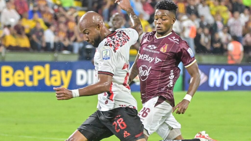 Tolima hizo todo bien en casa. Hizo ver mal al América. Foto: Prensa América