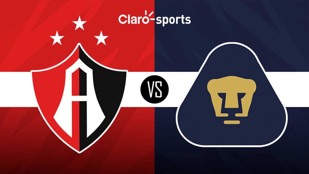 Atlas vs Pumas, en vivo online. Claro Sports