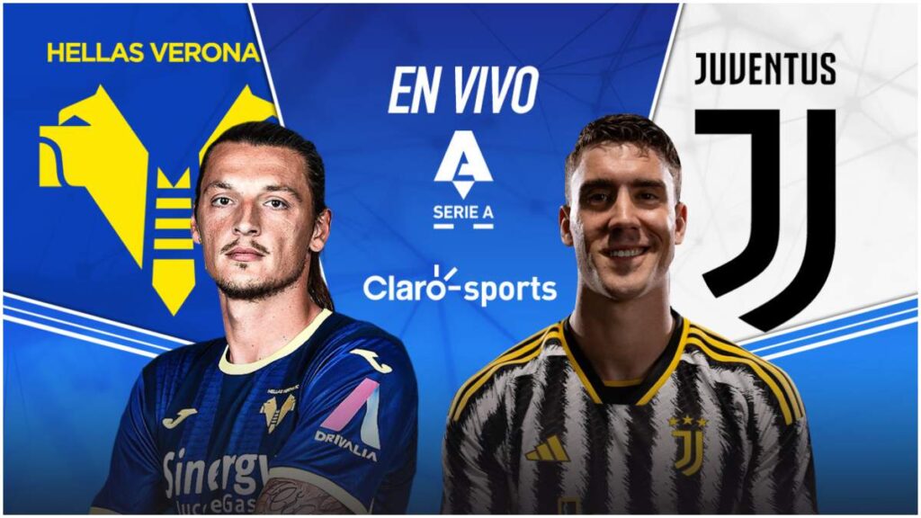 Hellas Verona vs Juventus en vivo por Claro Sports