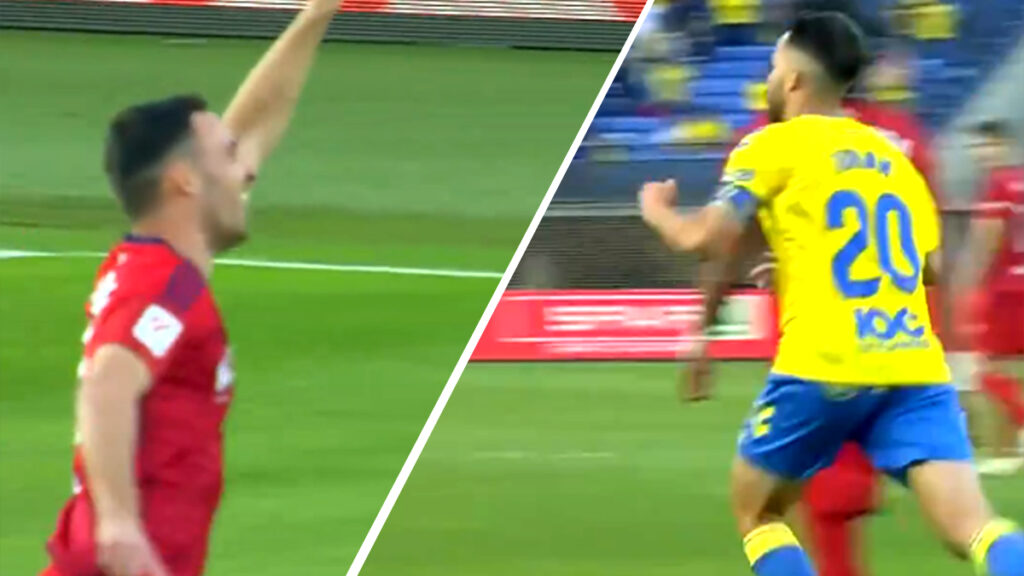 Con par de golazos, Las Palmas y el Osasuna dividen puntos.
