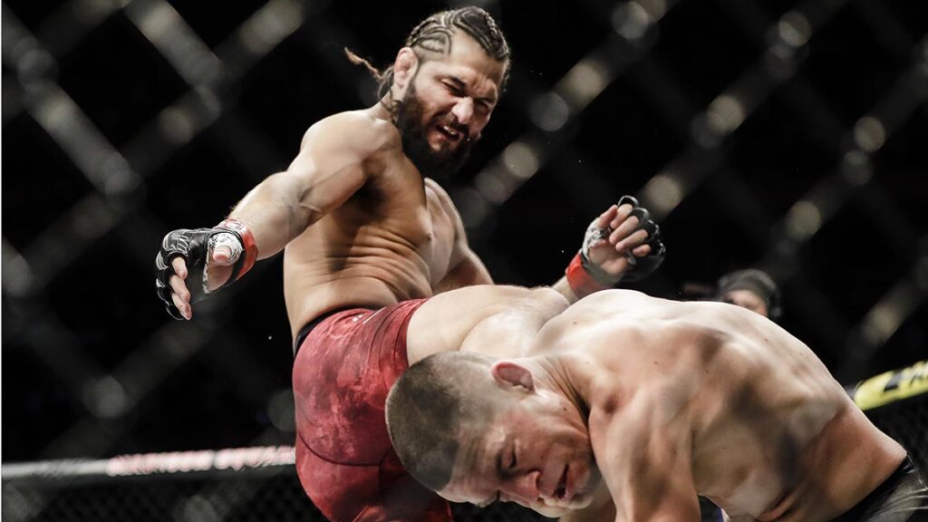 Jorge Masvidal manda mensaje a Nate Diaz | AP