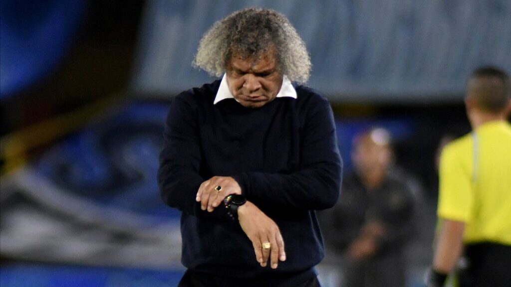 Alberto Gamero, en un partido de Millonarios. - Vizzor Image.