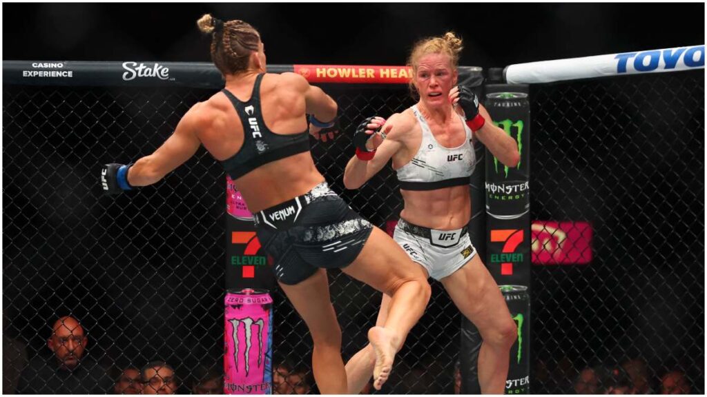 Holly Holm pierde ante Kayla Harrison en UFC 300 | Reuters; Rebilas-USA TODAY Sports