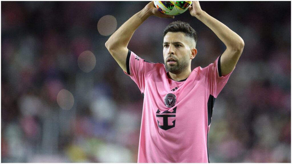 Jordi Alba sufre una lesión con el Inter Miami | Reuters