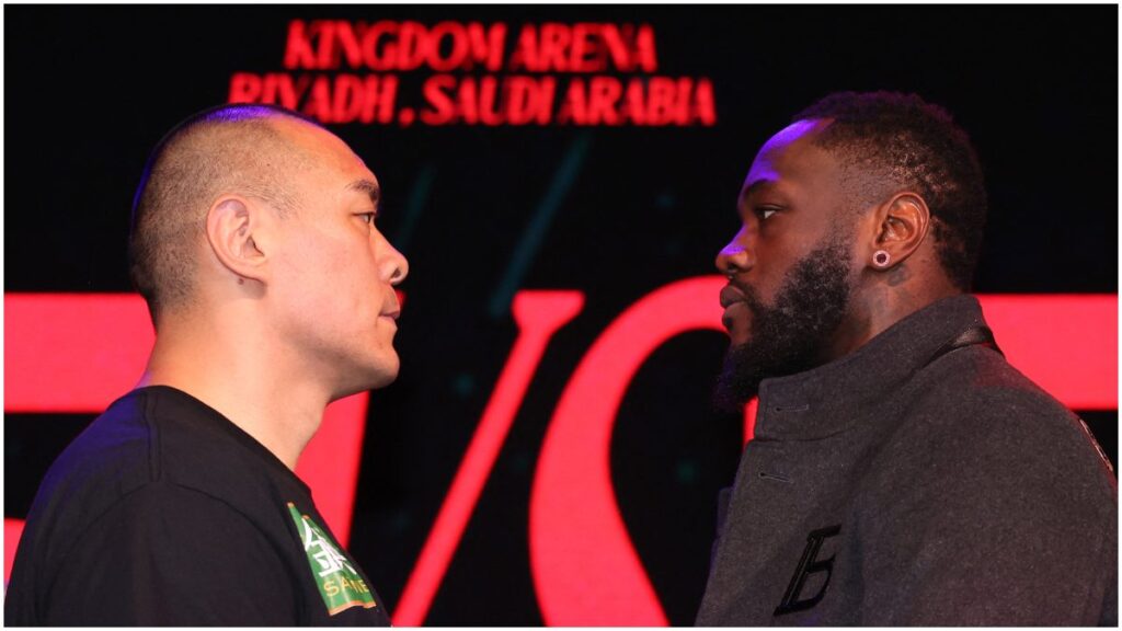 Zhilei Zhang vs Deontay Wilder | Reuters; Boyers