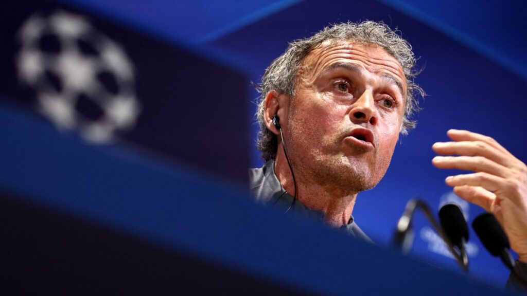 Luis Enrique cree que el PSG avanzará en la Champions. | Reuters.