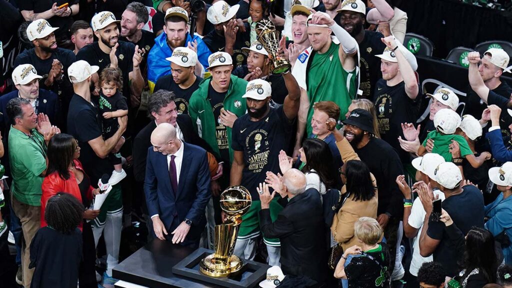 Jaylen Brown, el MVP de las finales de la NBA