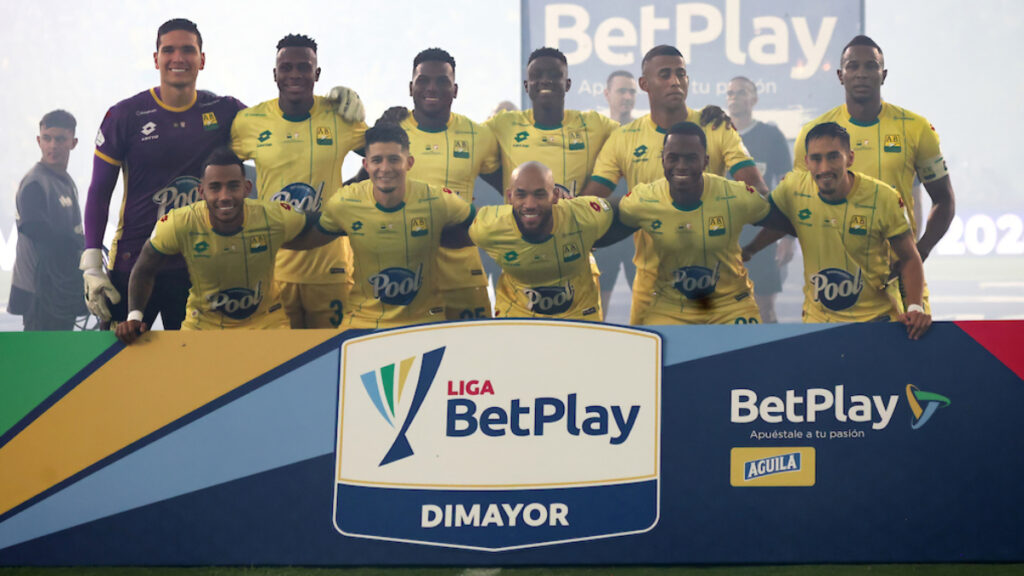 Inicialistas de Atlético Bucaramanga en la final de ida. - Vizzor Image.