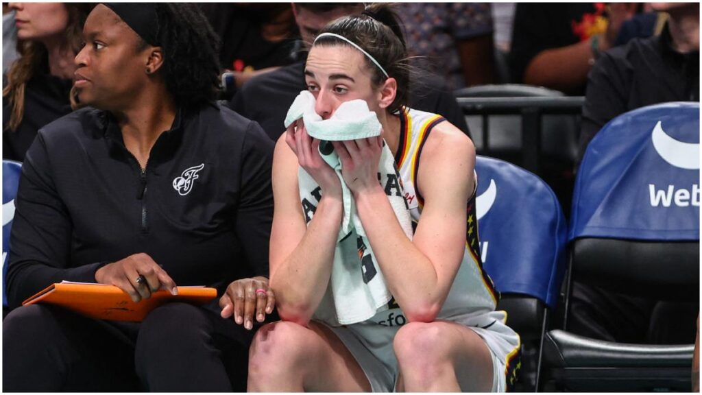Caitlin Clark se hunde con el Indiana Fever | Cruz-USA TODAY Sports
