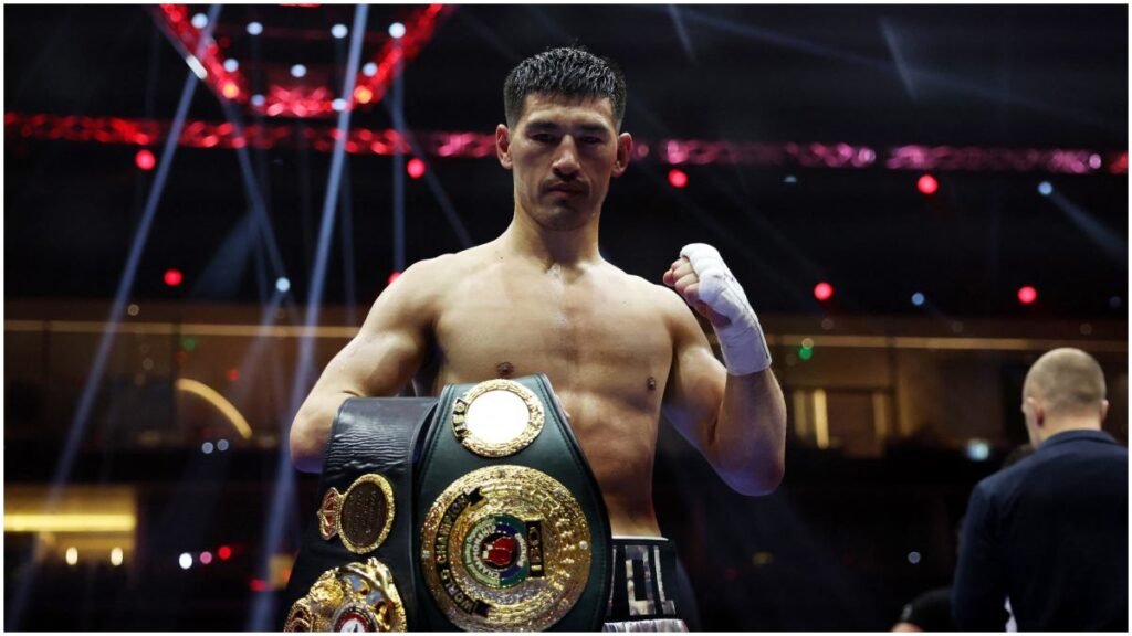 Dmitry Bivol, ex campeón del AMB en las 175 libras | Reuters; Mohammed