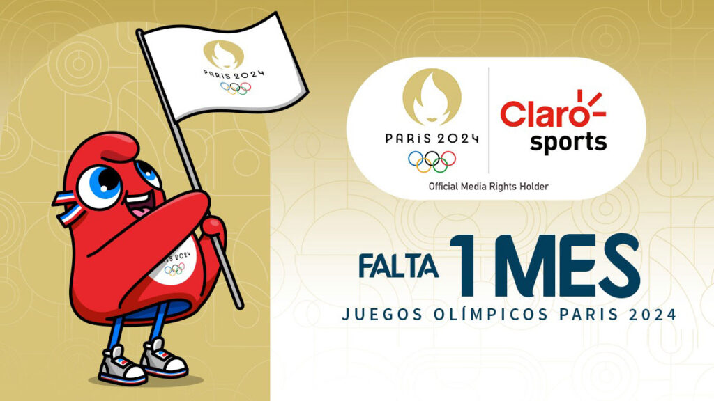 Estamos a 1 mes del inicio de Paris 2024 | Claro Sports