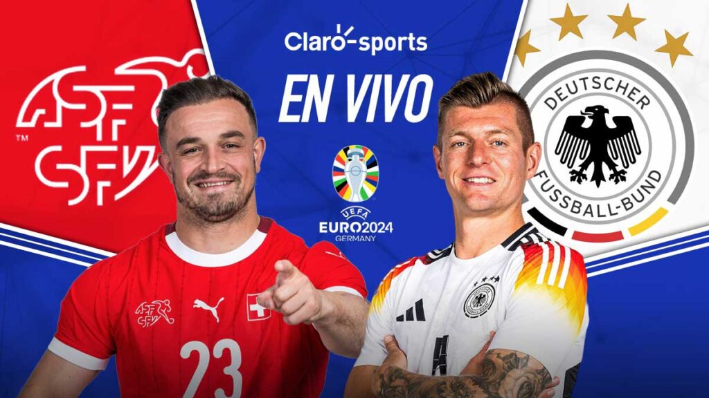 Suiza vs Alemania, en vivo online. Claro Sports