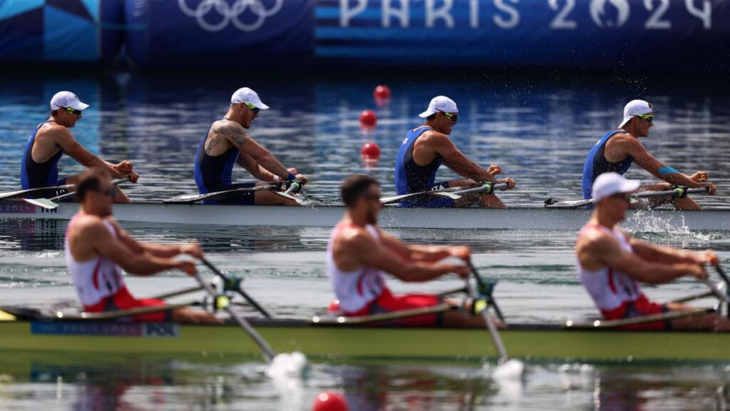 Highlights de remo en Paris 2024: Resultados de la final cuádruple scull varonil