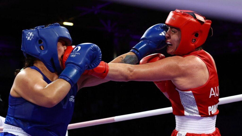 Citlalli Ortiz cae ante Caitlin Parker en boxeo | Reuters