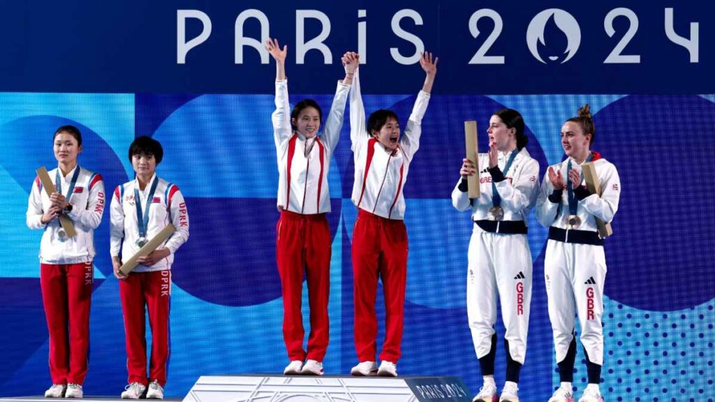 Resultados de la final plataforma 10m sincronizado femenil